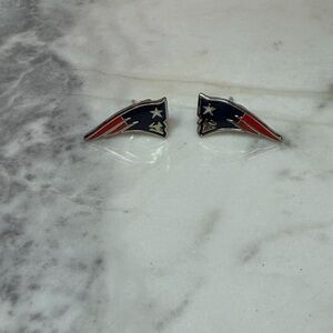 Patriots Logo Earrings
